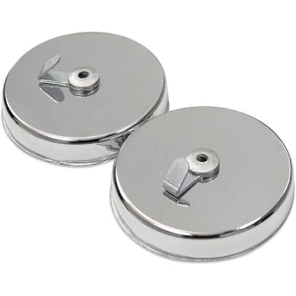 Magnetics Magnetic Window Décor Hooks - 2.63" Diameter, 0.750" Thick, Chrome - Picture 8 of 8